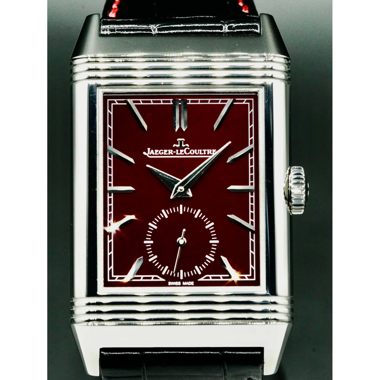 Jaeger-Lecoultre Revereso Burgundy Q397846J 210000032065 45.6 mm kol saati