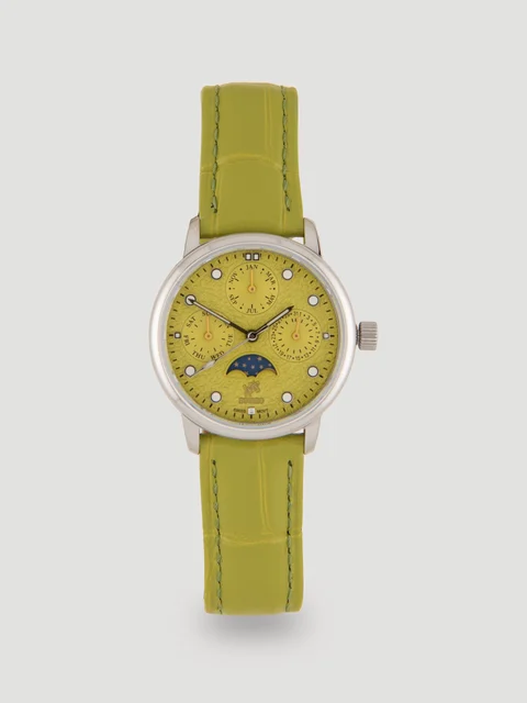 Bovarowatches Verdant Eclipse Regular Number 32mm Verdant Eclipse Regular Number kol saati