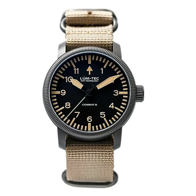 Lum Tec Lum-Tec Combat Watch with a Curved Sapphire Crystal #Combat-B46 kol saati