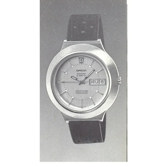 OMEGA Electronic ST 198.0011 41.2 mm kol saati