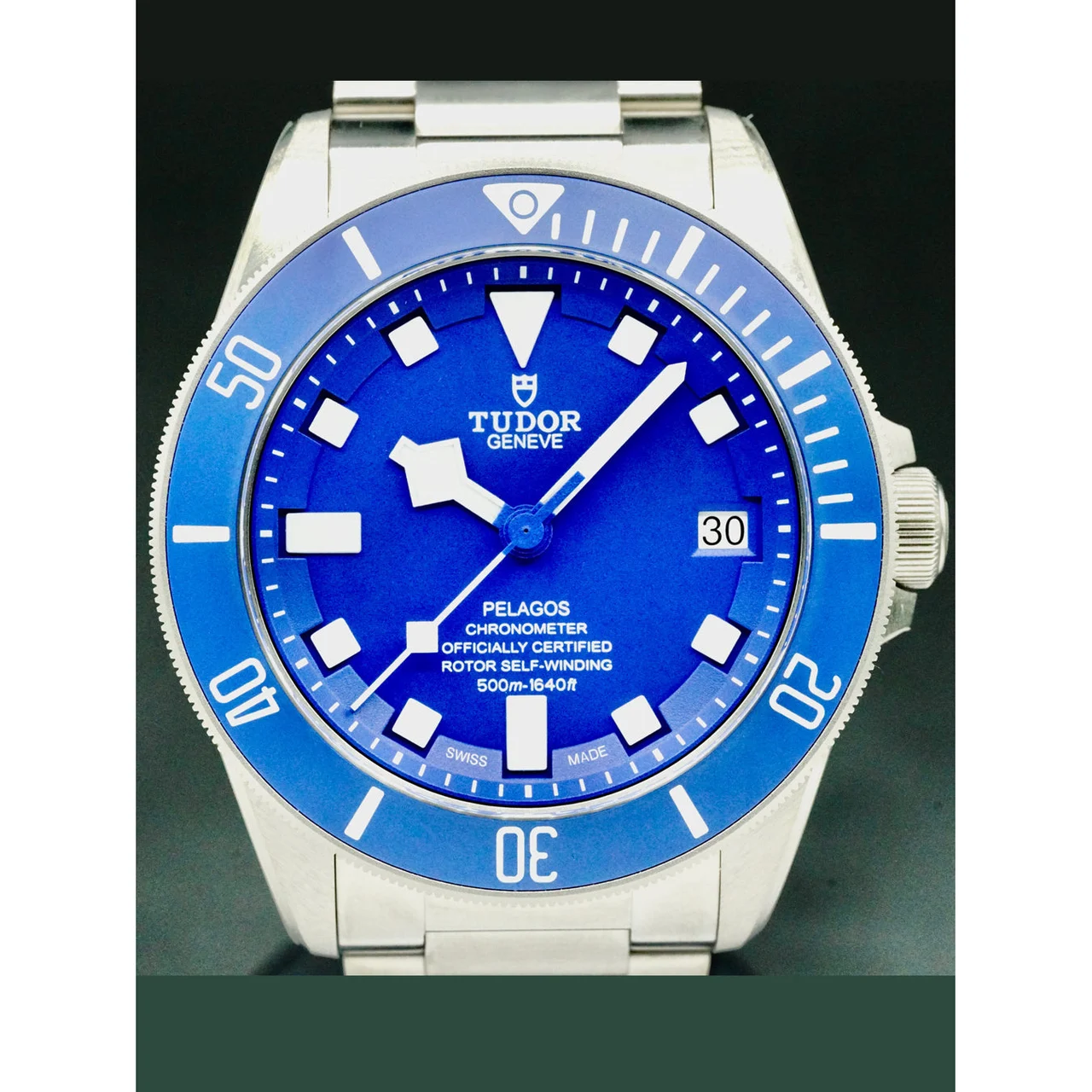 Tudor Pelagos Blue Dial on Bracelet 210000057369 42 mm kol saati