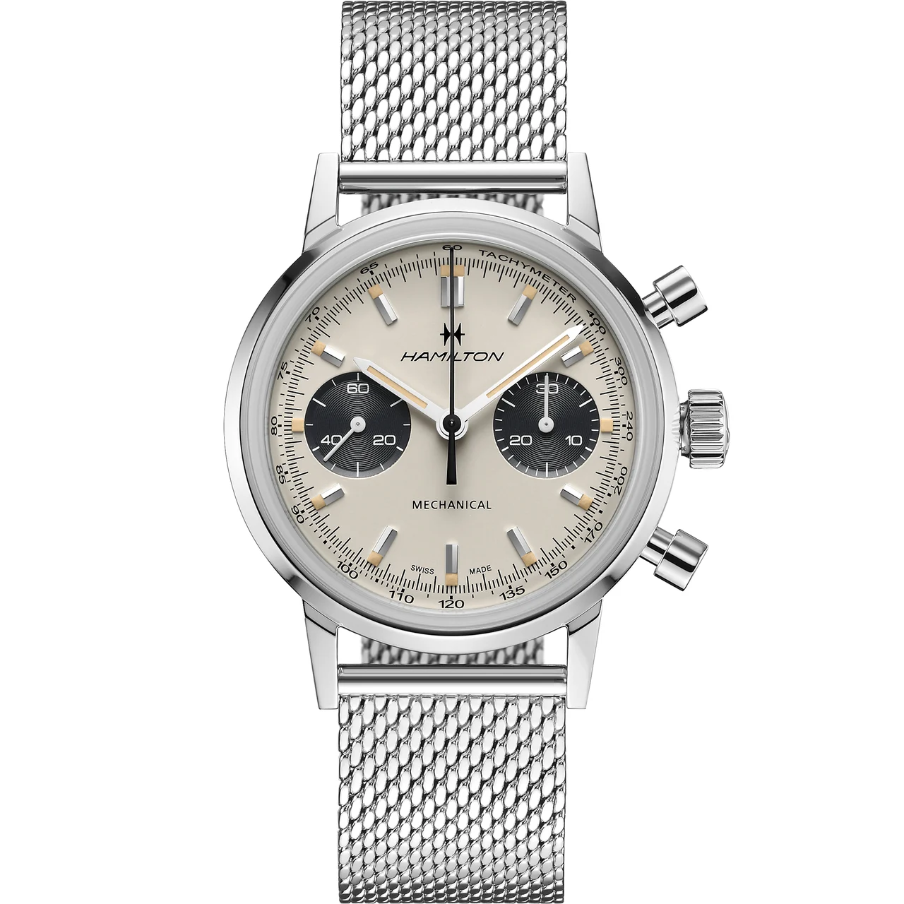 Hamilton American Classic Intra-Matic Chronograph H H38429110 40 mm kol saati