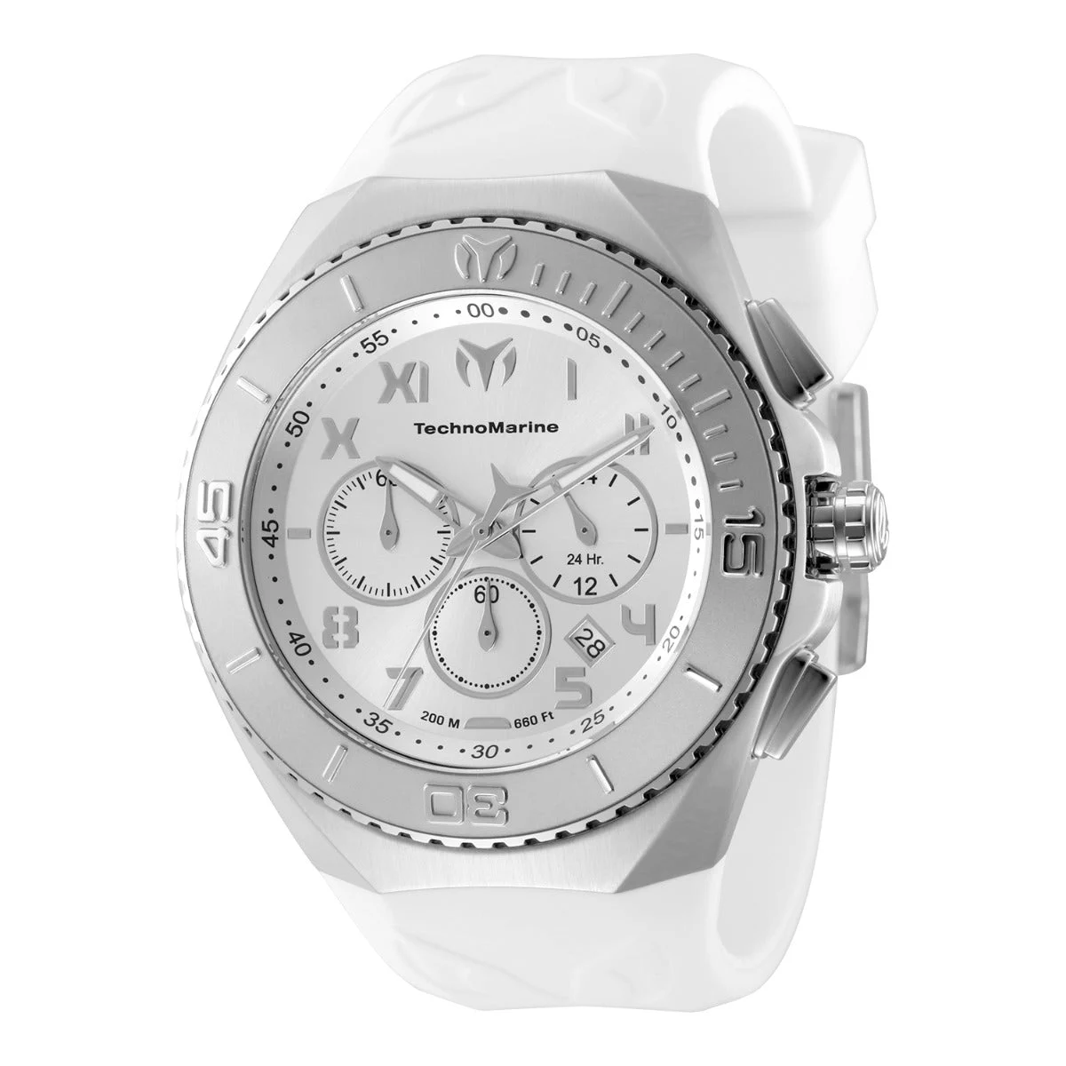 Technomarine Manta Ocean Watch - 48mm. White (TM-225002) 48 mm kol saati