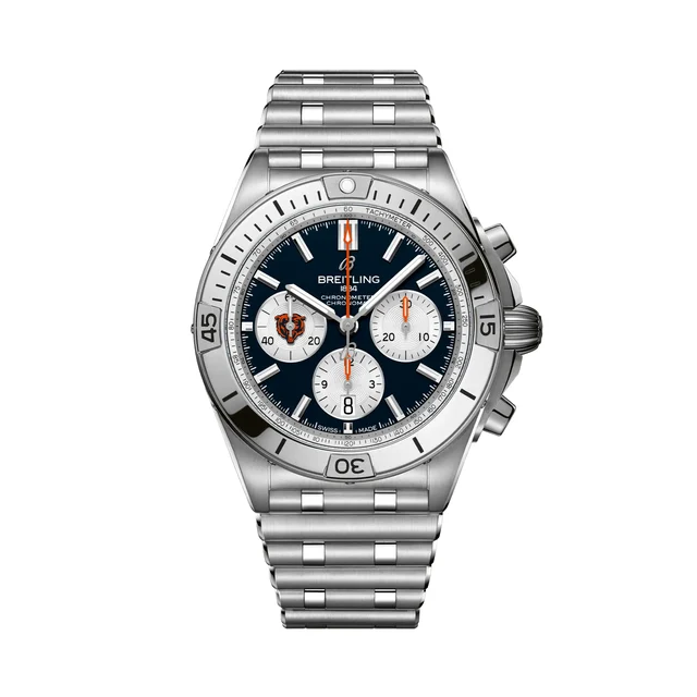 Breitling Chronomat B01 42 NFL Chicago Bears Edition AB01342B1C5A1 kol saati