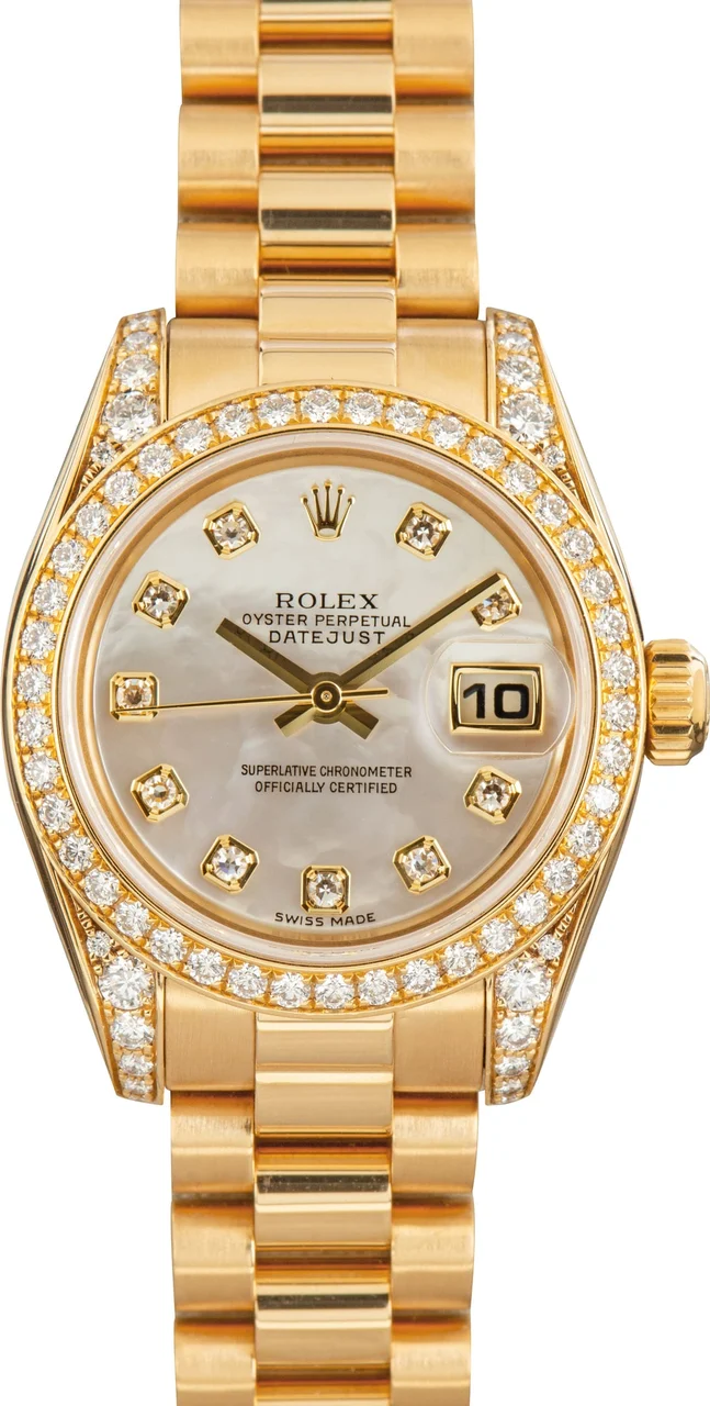 Rolex President 179158 Yellow gold 26 mm kol saati