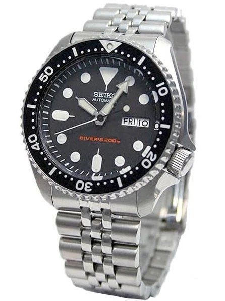 Seiko Scratch and Dent - Automatic Dive Watch with Stainless Steel Bracelet #SKX007K2 26 S