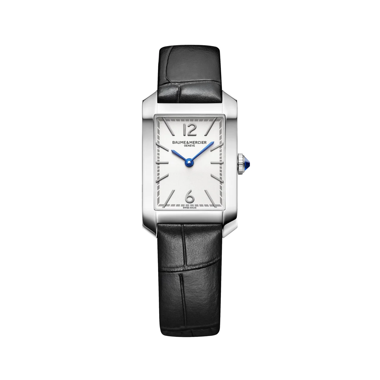 Baume Et Mercier Hampton 10795 Quartz 35mm - White on Leather Strap M0A10795 35 mm kol saati
