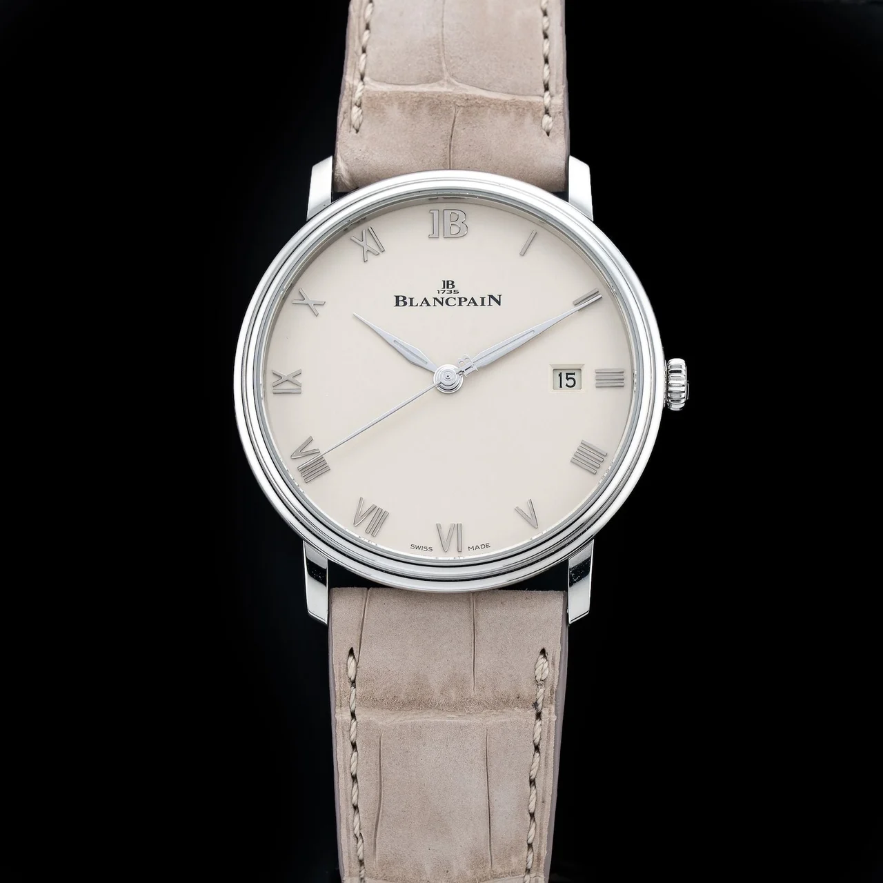 Blancpain Villaret 6651N 1142 55B 210009N35983 40 mm kol saati