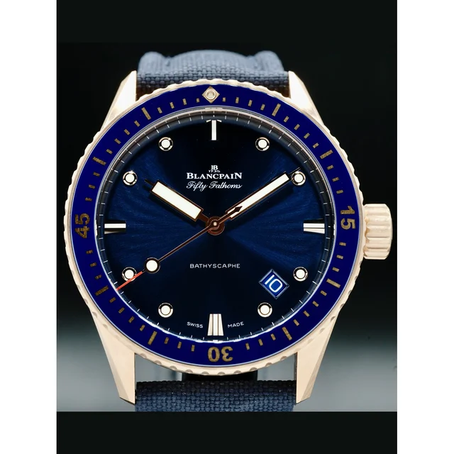 Blancpain Fifty Fathoms Bathyscaphe 210000019157 kol saati
