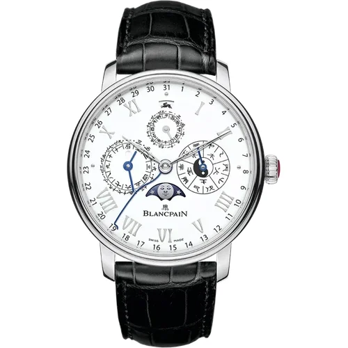 Blancpain Villeret Calendrier Chinois Traditionnel 0888K 3431 55B 45.2 mm kol saati