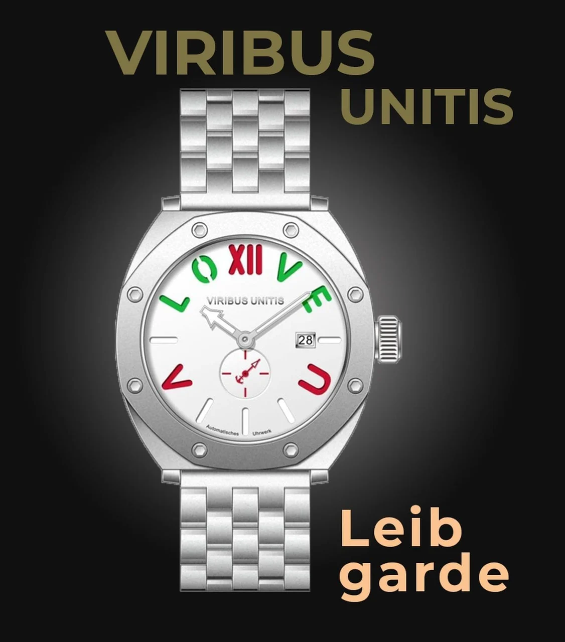 Viribusunitis Watches Viribusunitis Watches 0010-8-1-1-1-1-1-1 44 mm kol saati