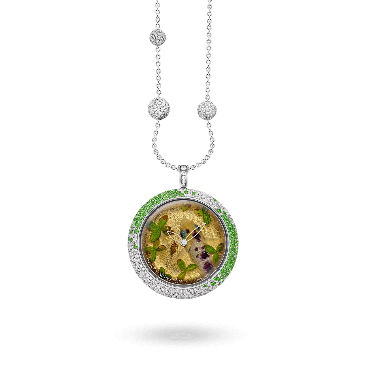 Harry Winston HJTQHM38WW008 38 mm kol saati