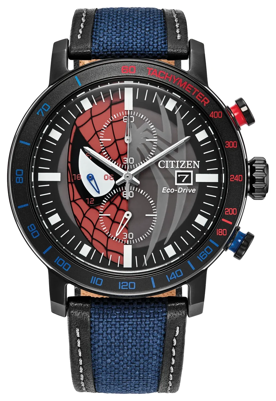 Citizen Spider-Man Double Vision CA0855-47W 44 mm kol saati
