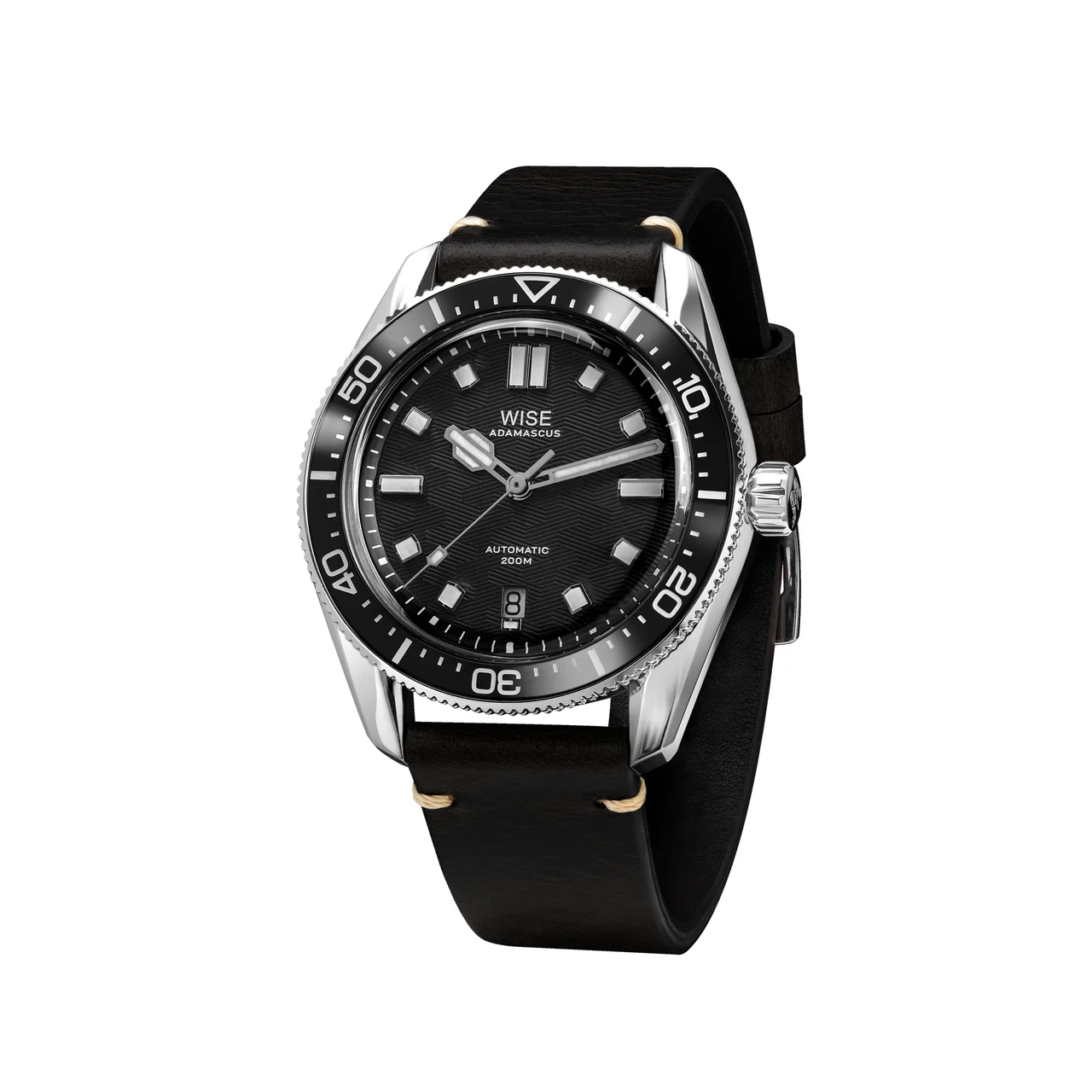 WISE ADAMASCUS AD810A Stainless 904L 41 mm kol saati