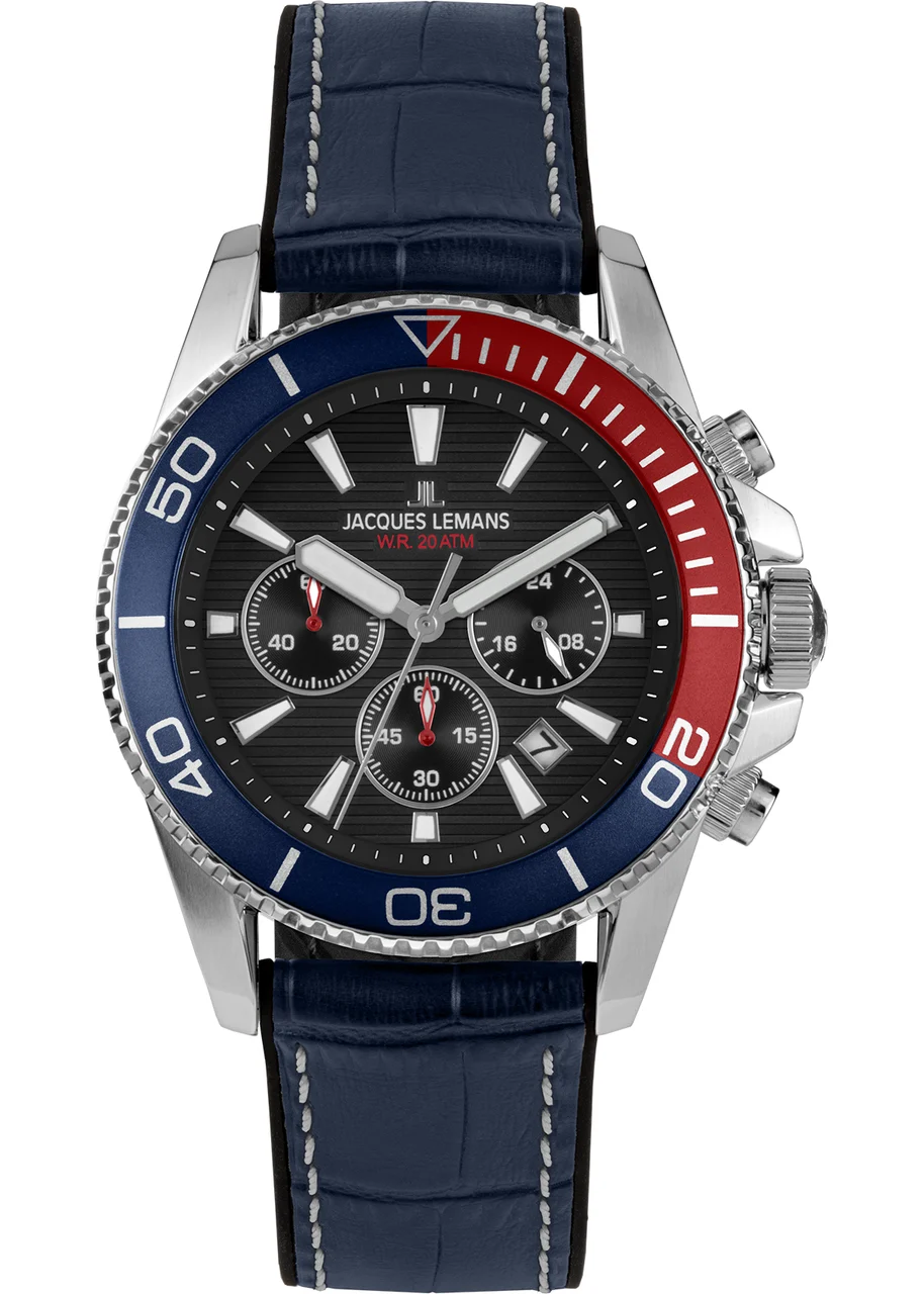 Jacques Lemans Liverpool Diver 1-2206D 44 mm kol saati