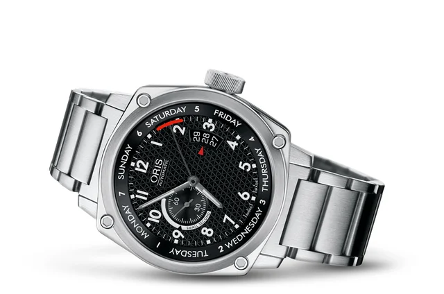 Oris Small Second, Pointer Day 01 645 7617 4164-07 8 22 58 kol saati