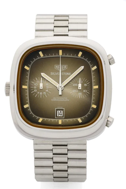 Heuer HEUER REF. 110.313 SILVERSTONE STEEL kol saati
