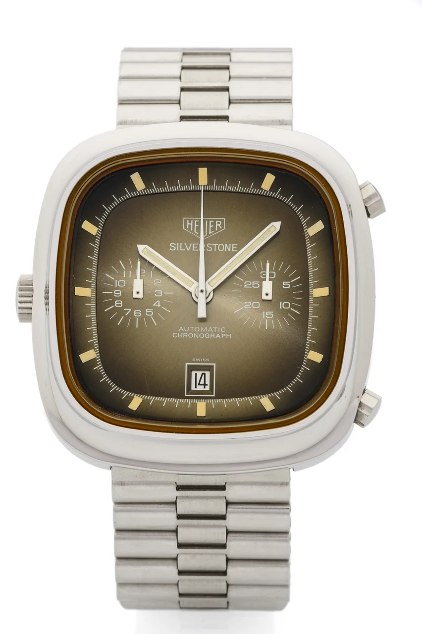 Heuer HEUER REF. 110.313 SILVERSTONE STEEL kol saati