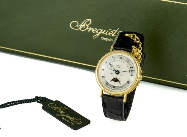 Breguet BREGUET REF. 3787 PERPETUAL CALENDAR YELLOW GOLD Very fine and rare, self-winding,