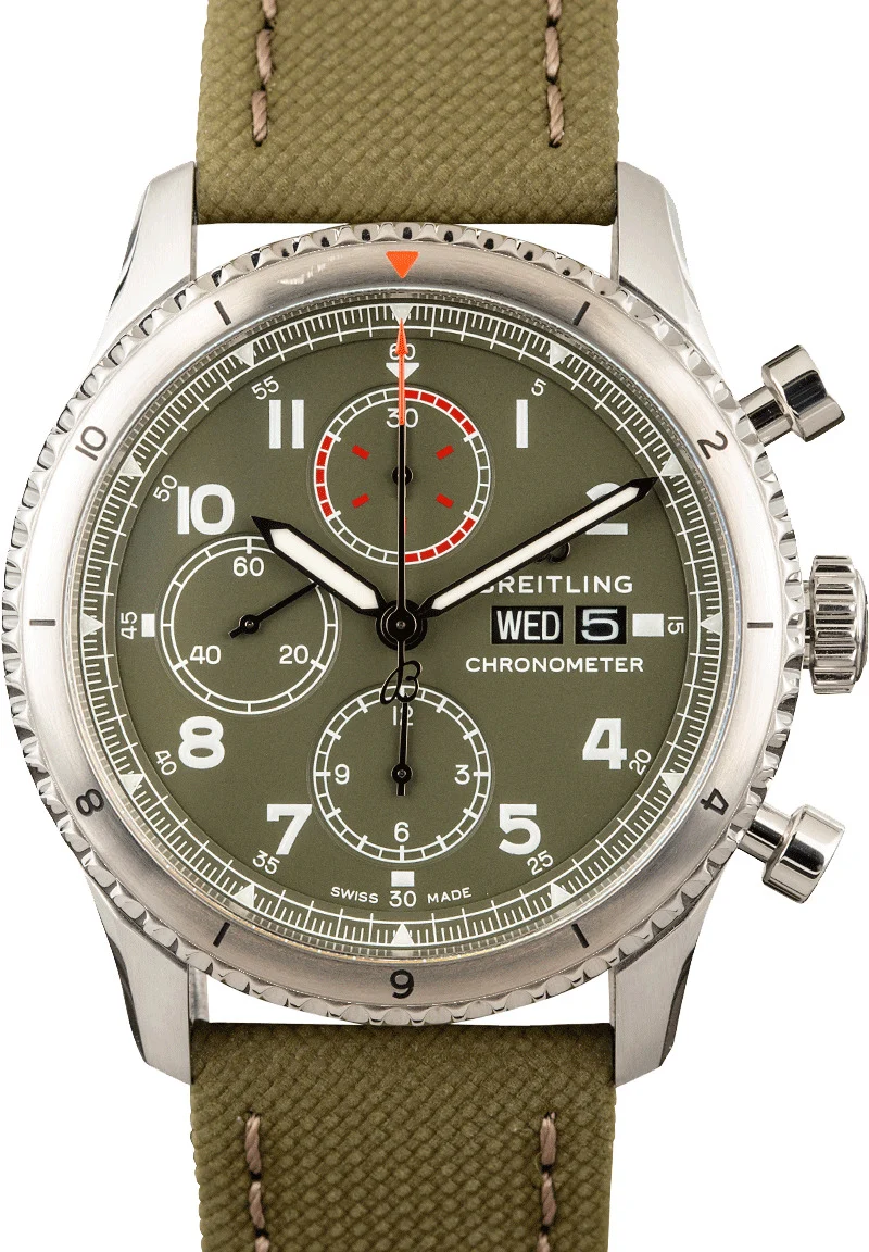 Breitling Aviator 8 Chronograph 43 Ref. A133161A1L1X2 43 mm kol saati