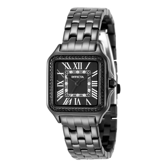 Invicta Angel Vetriane Watch - 28mm. Black (50581) kol saati