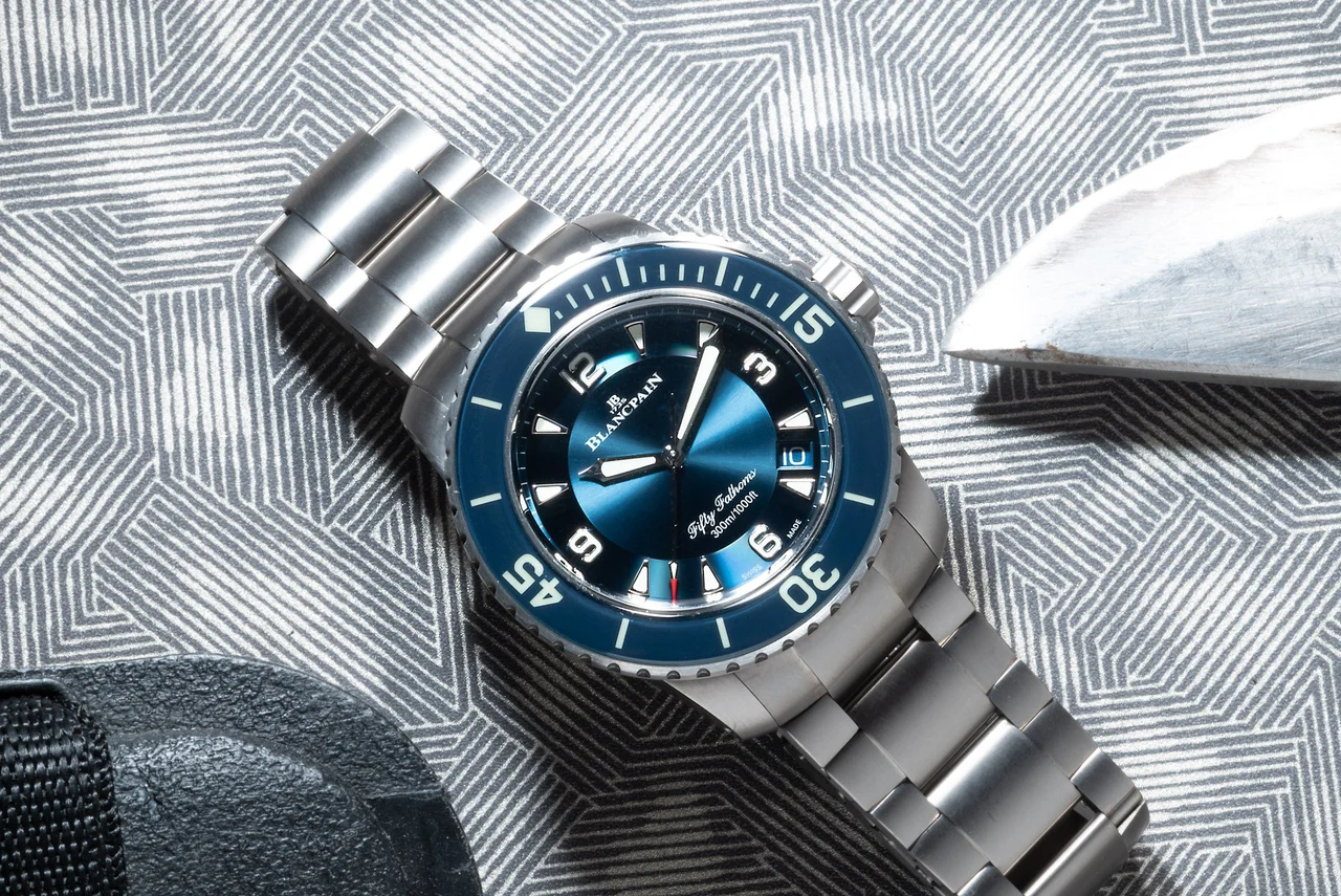 Blancpain Fifty Fathoms 40991606 42 mm kol saati