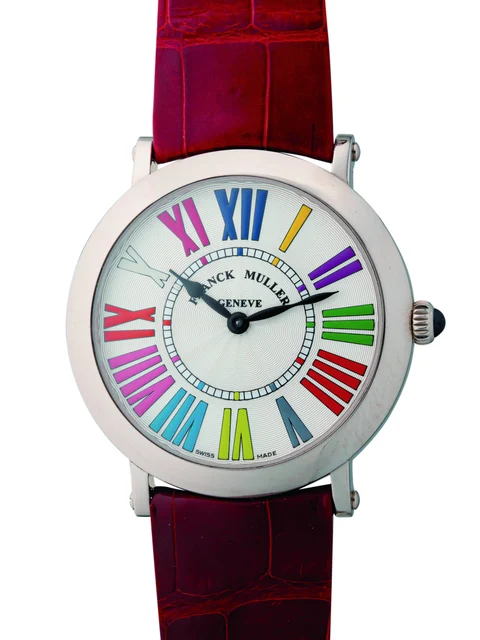 Franck Muller FRANCK MULLER REF. 8045 QZ COL DR R, INFINITY, 18K WHITE GOLD WRISTWATCH QUA