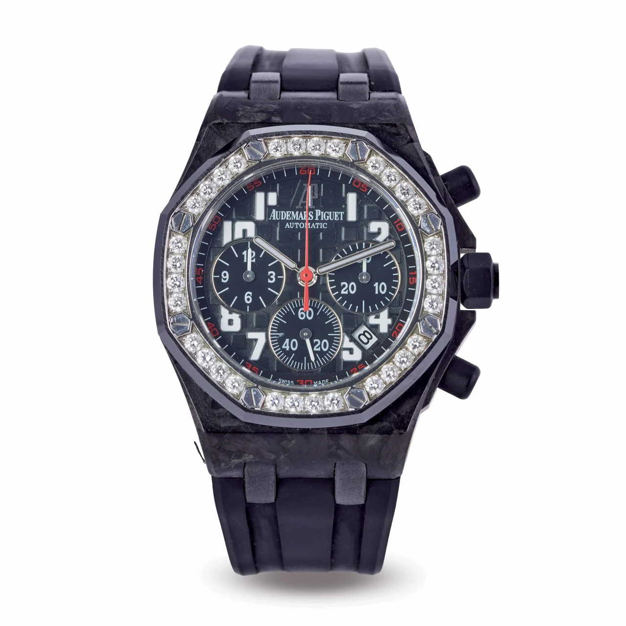 Audemars Piguet AUDEMARS PIGUET, REF. 26267FS.ZZ. D002CA, ROYAL OAK OFFSHORE, FORGED CARBON kol saati