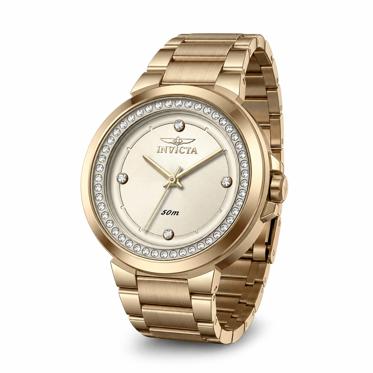Invicta Angel Watch - 33mm. Gold (50165) 33 mm kol saati