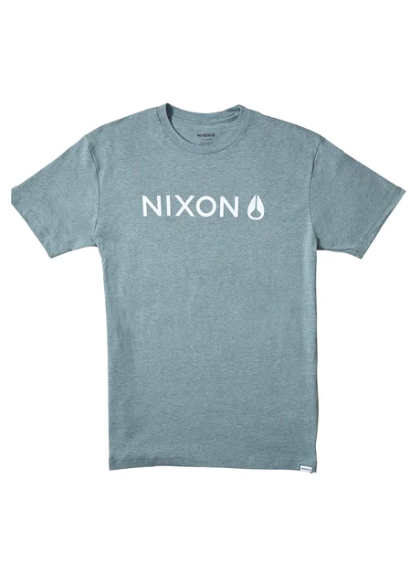 Nixon US Basis Repreve® T-Shirt - Heather Pacific S2847-3384-02 kol saati