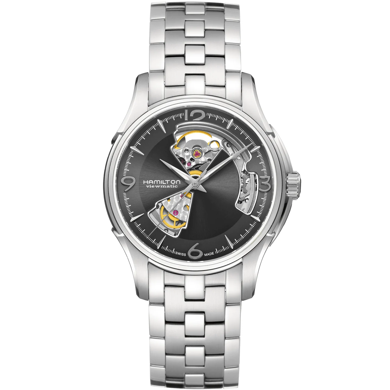 Hamilton Jazzmaster Open Heart Auto H32565185 40 mm kol saati