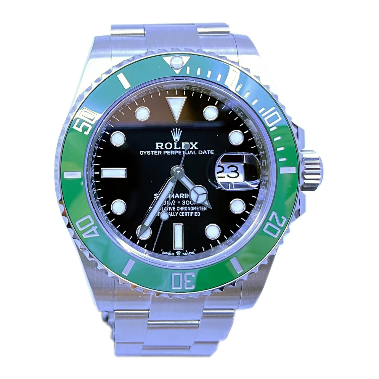 Rolex Submariner Date Ceramic "Kermit" 126610LV 210000016338 kol saati