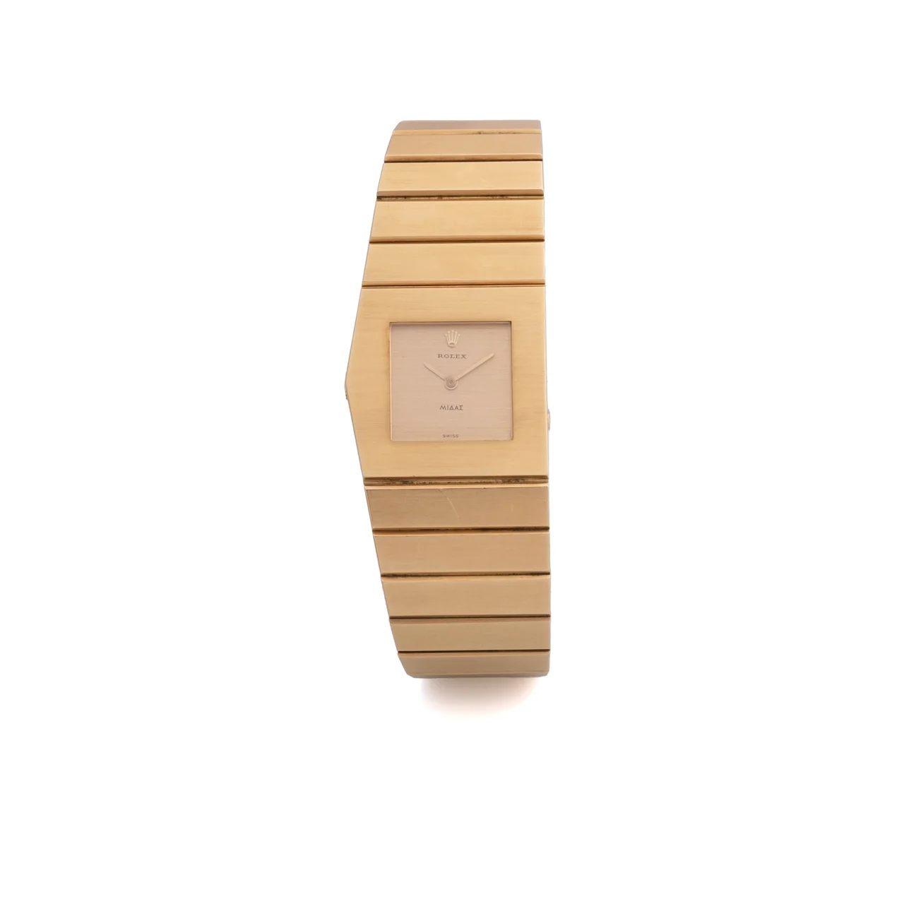 Rolex ROLEX REF. 9630, "KING MIDAS" "RENE-PAUL JEANNERET"; 18K YELLOW GOLD -- The personal watch of René-Paul Jeanneret, Hans Wilsdorf’s right-hand man kol saati
