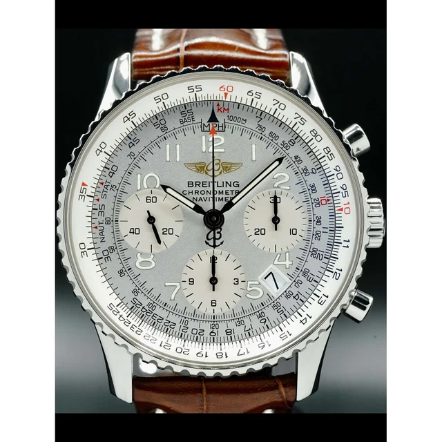 Breitling Old Navitimer Silver Dial A23322 210000030153 kol saati