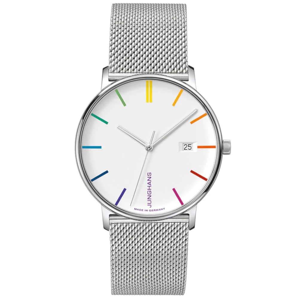 Junghans Form Quarz Bauhaus Edition 041/4580.44 kol saati