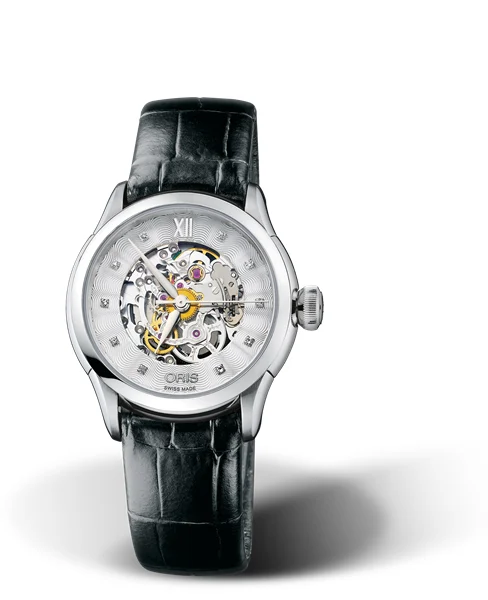 Oris Artelier Skeleton Diamonds 01 560 7604 4019-07 5 16 60FC 31 mm kol saati