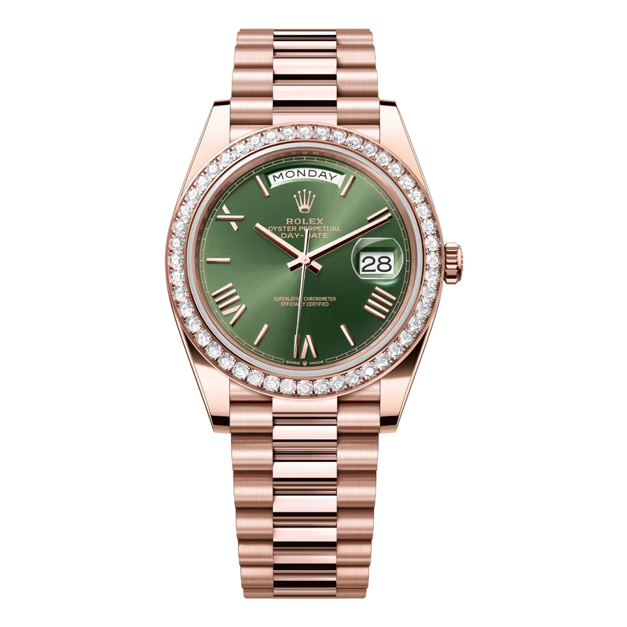 Rolex Day-Date J116410 40 mm kol saati
