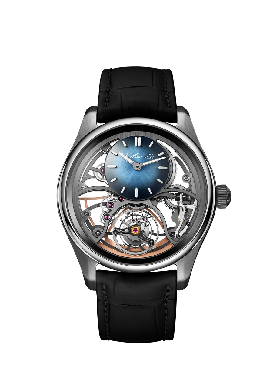 H. Moser & Cie. - Pioneer 108-00104 43 mm kol saati
