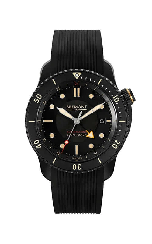 Bremont Supermarine S502-JET-R-S 43 mm kol saati