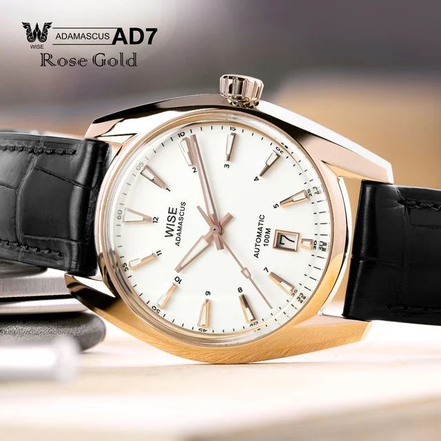 WISE ADAMASCUS AD720R Stainless steel 904L kol saati