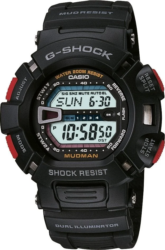 Casio G-shock G-9000-1VDR 46.3 mm kol saati