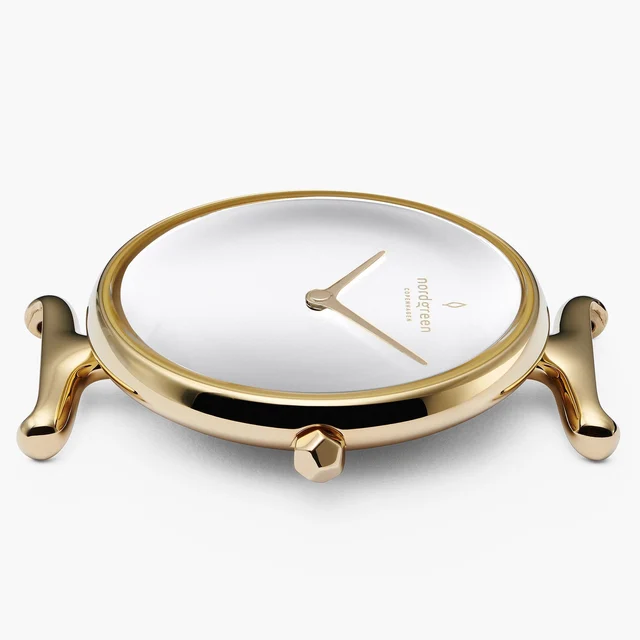 Nordgreen Unika 32mm - Gold - Polished Metal Dial WATCHUN32GOPM kol saati