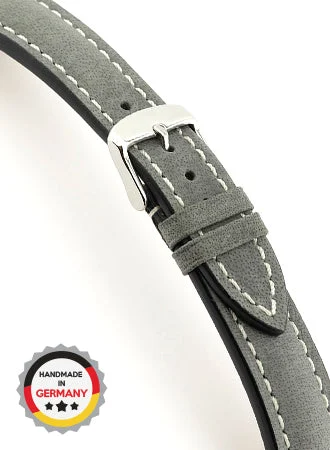 RIOS Vintage Leather York - Stone Grey - Vintage Leather 17503/RI kol saati