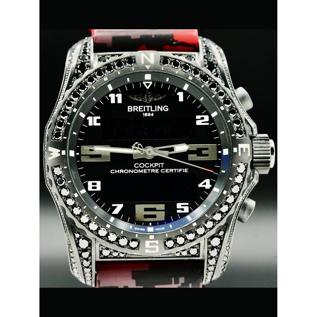 Breitling Cockpit B50 Night Mission VB501AW/BD41 Limited Edition to 25 Pieces ER210000035934 46 mm kol saati