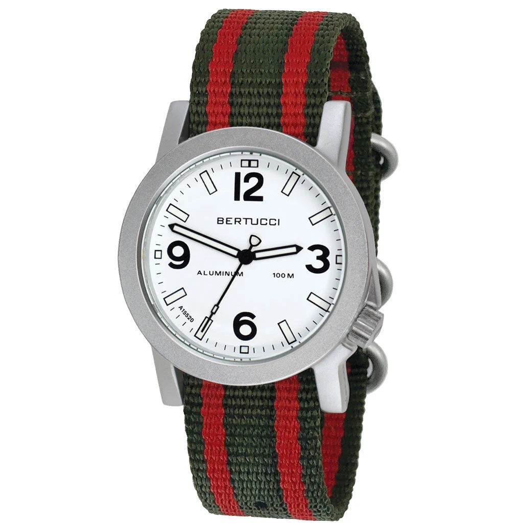Bertucci Experior Tempo sport-field watch with light weight 40mm case #16522 40 mm kol saati