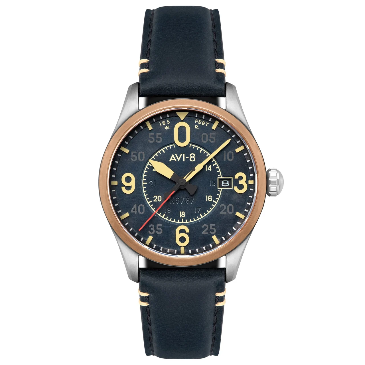 AVI-8 Spitfire AV-4090-05 42 mm kol saati