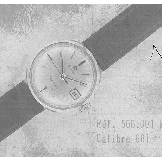 OMEGA Ladymatic ST 566.0001 kol saati