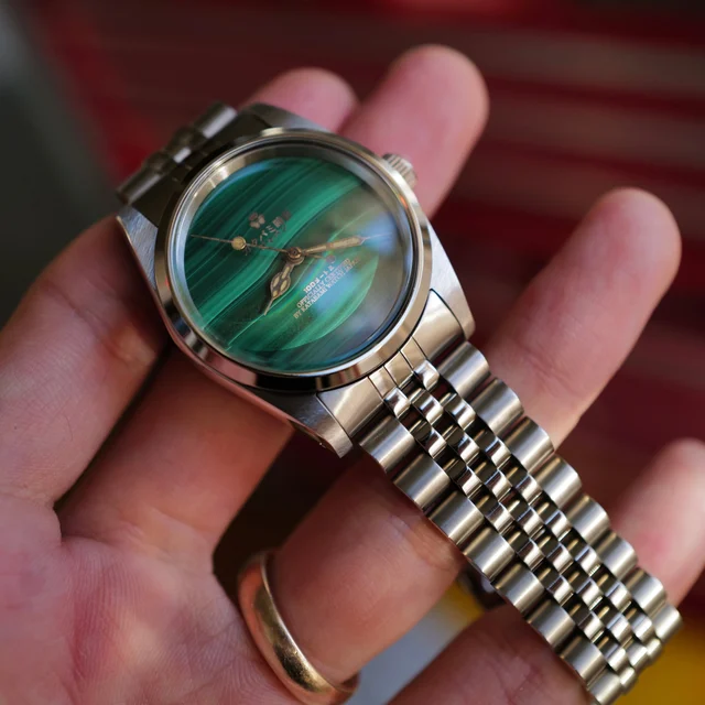 KATABAMI WATCH JAPAN 【STOCK】The 36mm “Malachite” kol saati