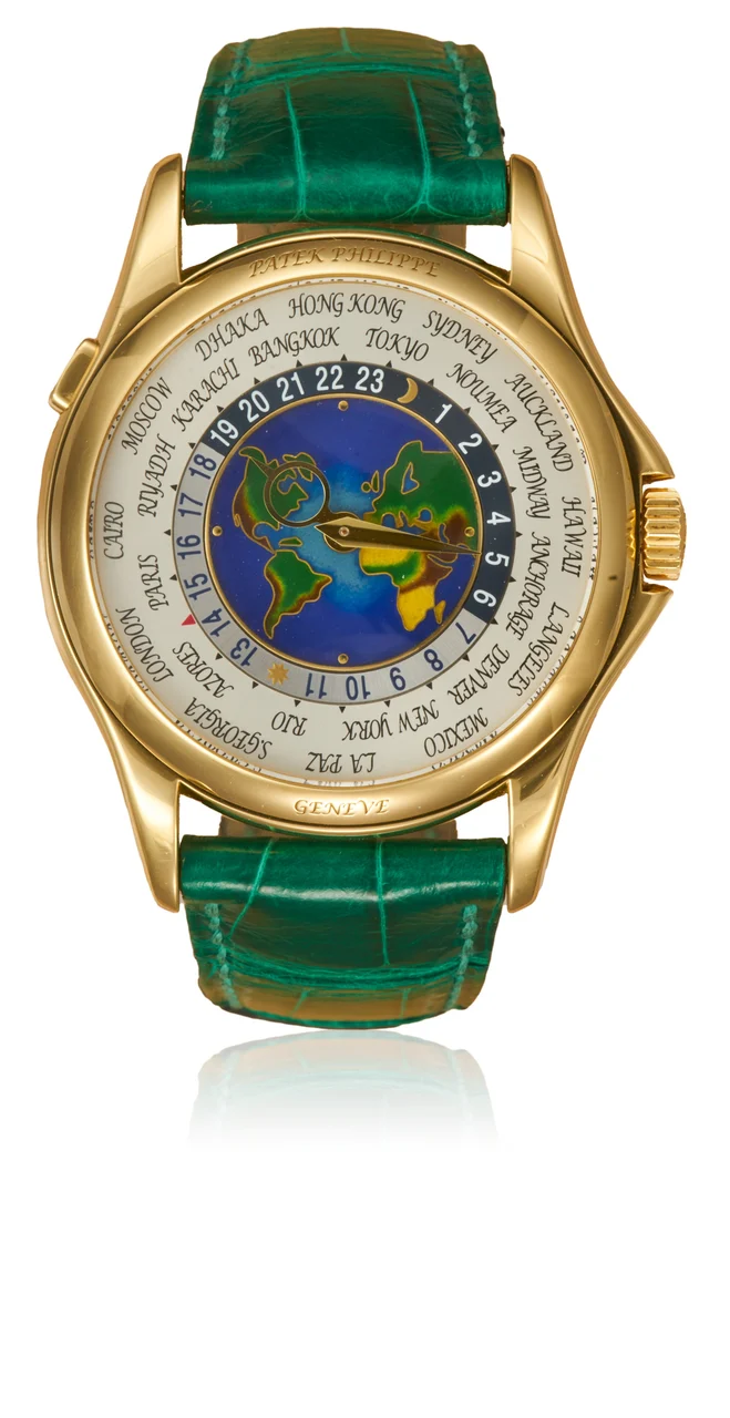 Patek Philippe PATEK PHILIPPE REF. 5131 ENAMEL DIAL YELLOW GOLD kol saati