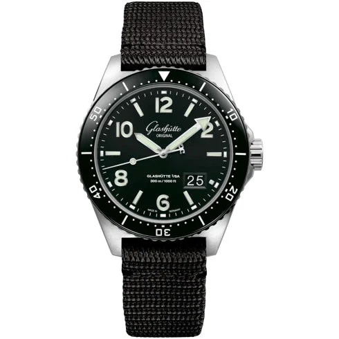 Glashutte Original Glashütte Original 1-36-13-01-80-05 SeaQ Panorama Date Black Dial kol s